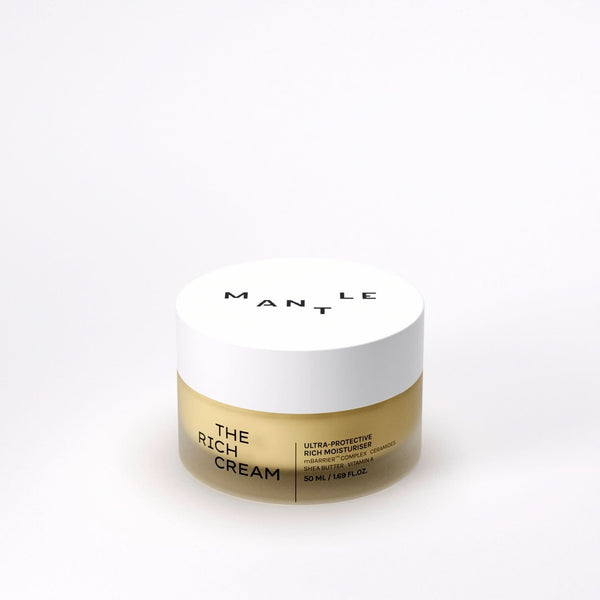 The Rich Cream by MANTLE - an ultra-protective rich moisturiser for skin needing nourishment + protection