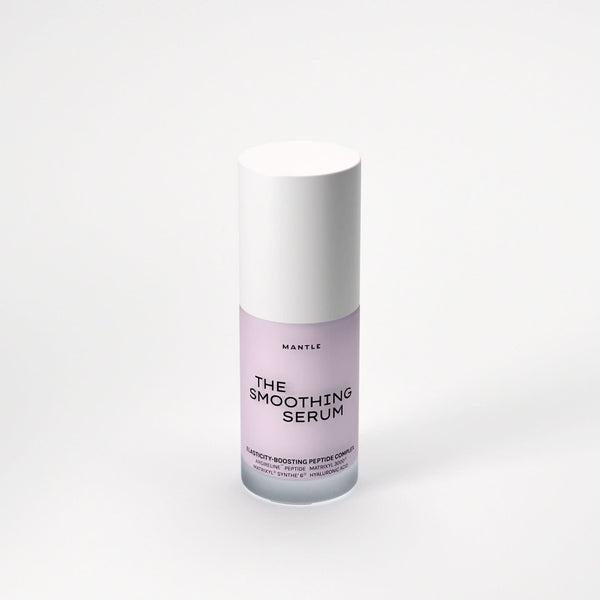The Smoothing Serum by MANTLE - a triple peptide complex for smoother + tighter skin